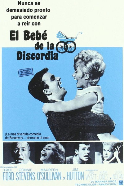 Póster de El bebé de la discordia