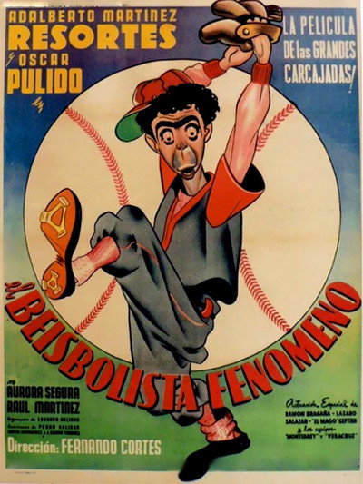 Póster de El beisbolista fenómeno