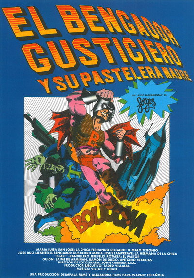 Póster de El bengador Gusticiero y su pastelera madre