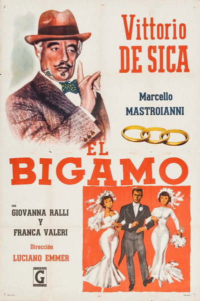 Póster de El bígamo