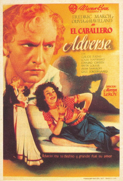 Póster de El caballero Adverse
