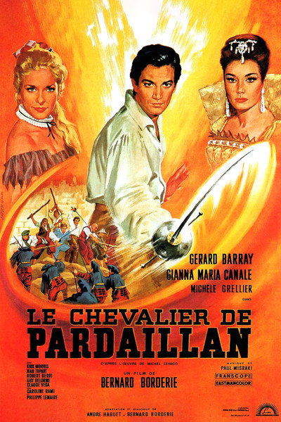 Póster de El caballero de Pardaillan