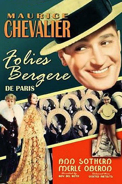 Póster de El caballero del Folies Bergere