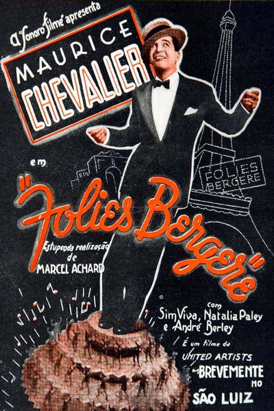 Póster de El caballero del Foliés Bergère