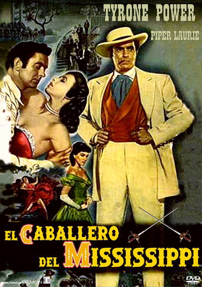 Póster de El caballero del Mississippi