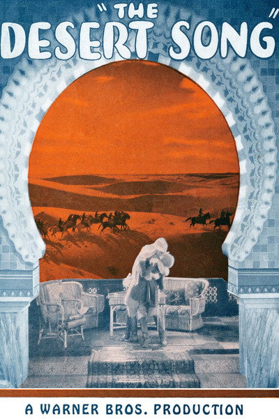 Póster de El canto del desierto