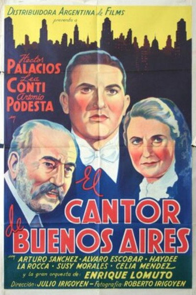 Póster de El cantor de Buenos Aires