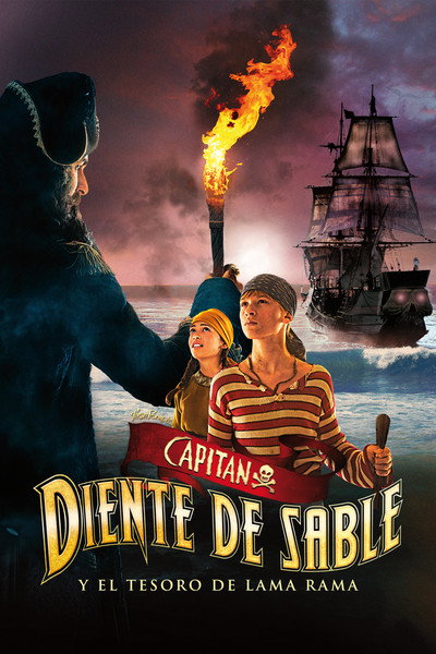 Póster de El capità Dent de Sabre i el tresor de Lama Rama