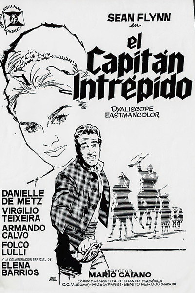 Póster de El capitán intrépido