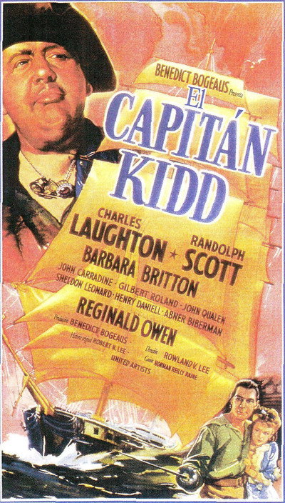 Póster de El capitán Kidd