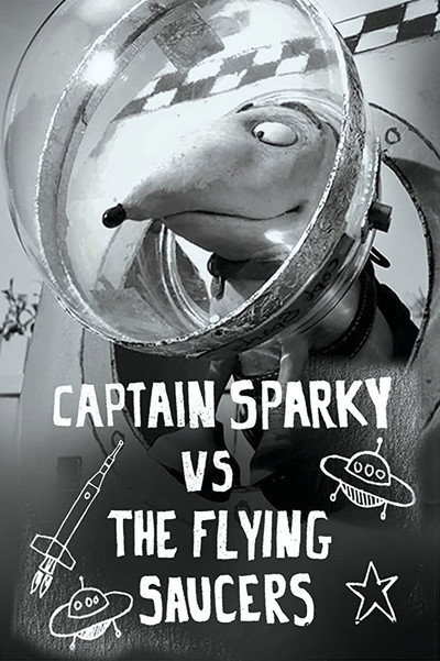 Póster de El capitán Sparky contra los platillos volantes