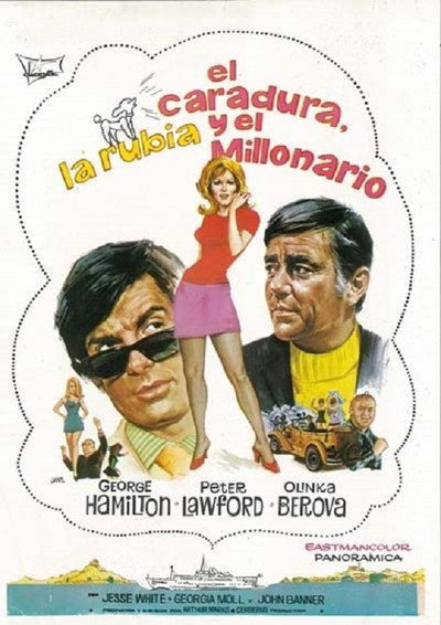 Póster de El caradura, la rubia y el millonario