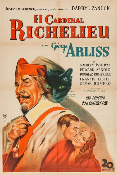 Póster de El cardenal Richelieu