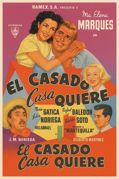 Póster de El casado casa quiere