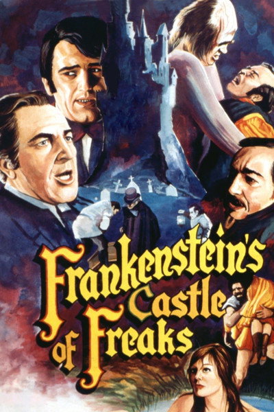 Póster de El castillo de Frankenstein