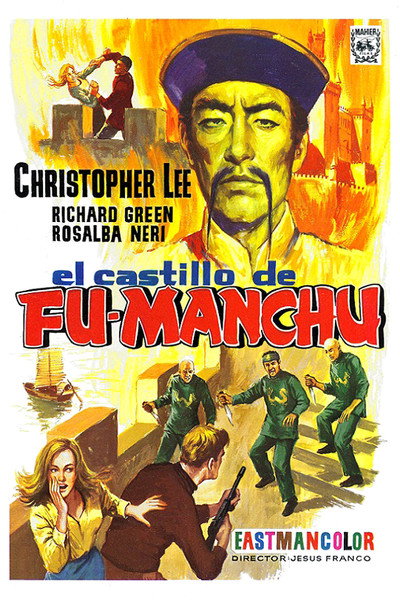 Póster de El castillo de Fu-Manchu