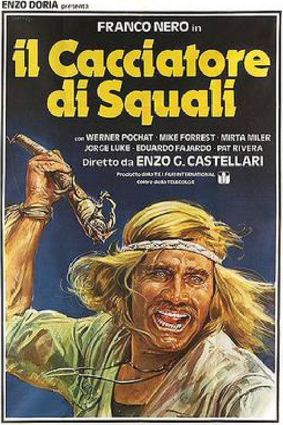 Póster de El cazador de tiburones
