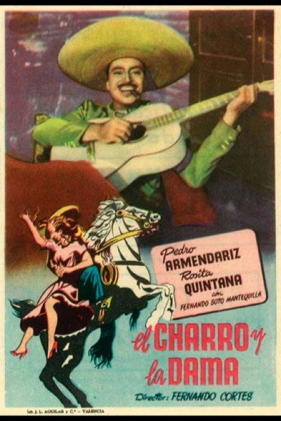 Póster de El charro y la dama