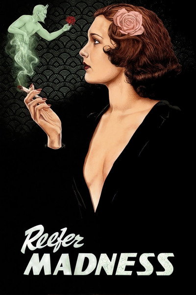 Póster de El cigarrillo de la locura