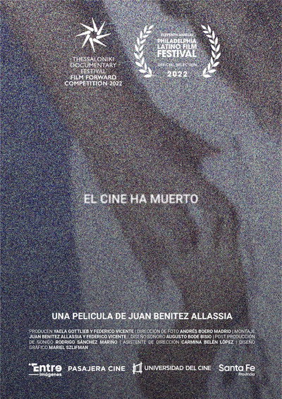 Póster de El cine ha muerto
