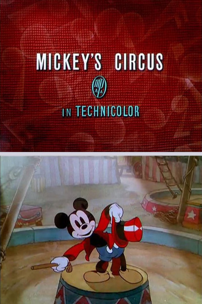 Póster de El circo de Mickey
