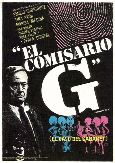 Póster de El comisario G. (El caso del cabaret)