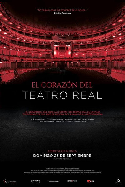 Póster de El corazón del teatro real