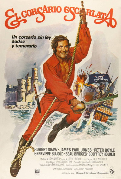 Póster de El corsario escarlata