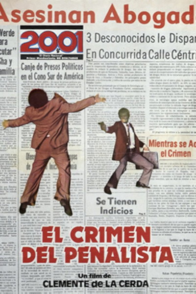 Póster de El crimen del penalista