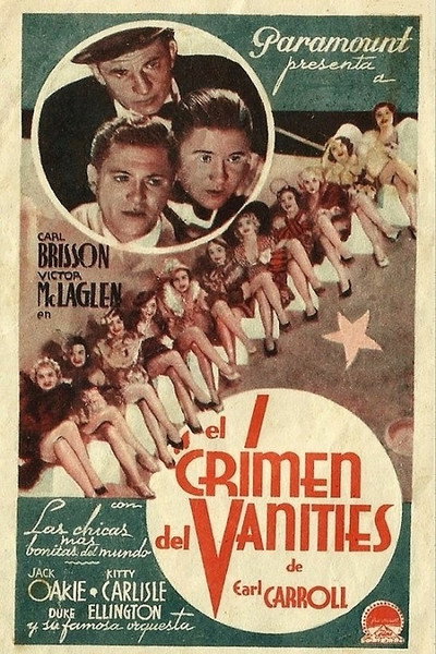 Póster de El crimen del Vanities