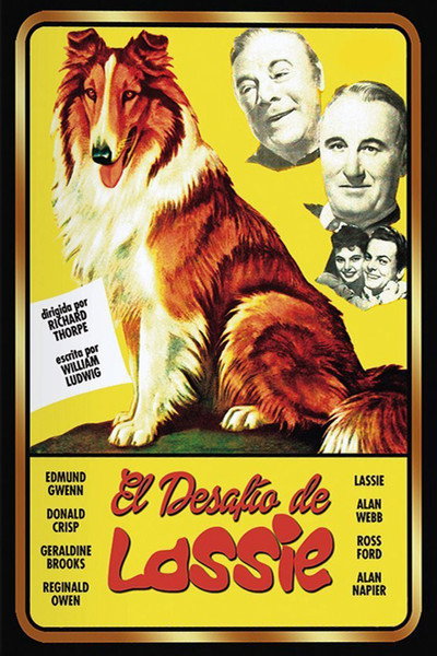 Póster de El desafío de Lassie