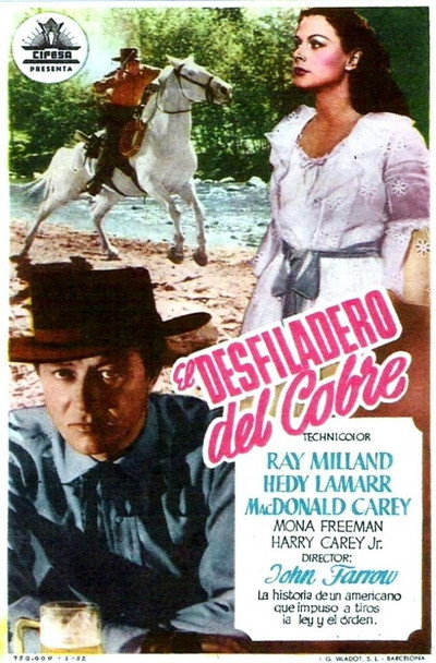 Póster de El desfiladero del cobre