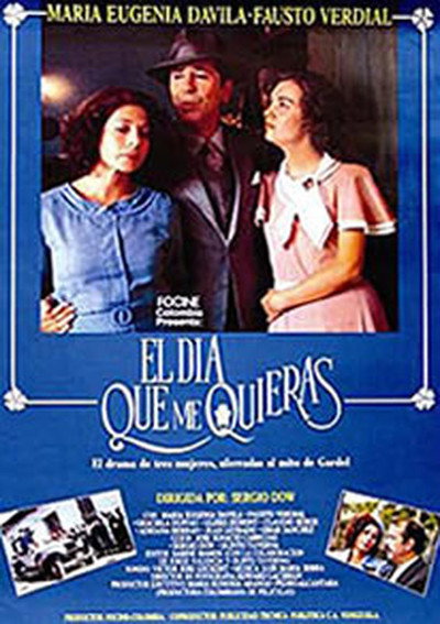 Póster de El día que me quieras