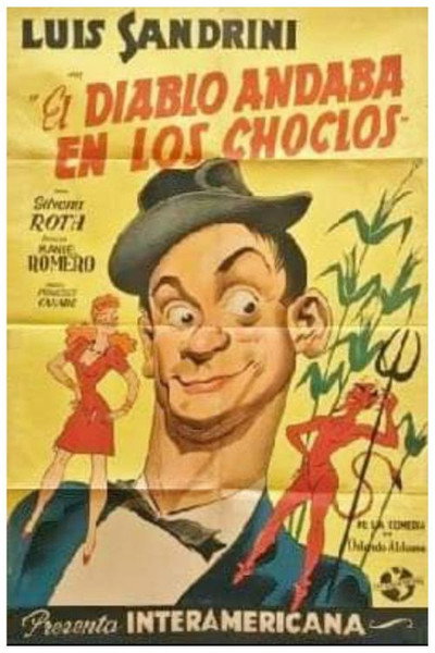 Póster de El diablo andaba en el campo