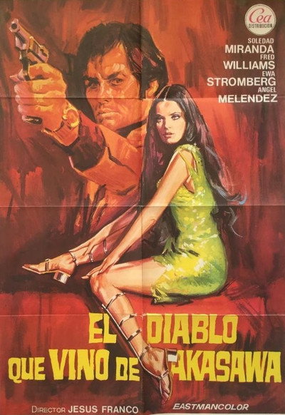 Póster de El diablo que vino de Akasawa