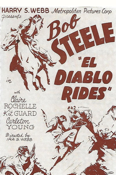 Póster de El Diablo Rides