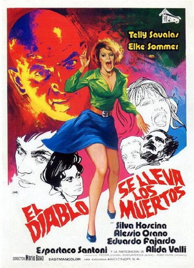 Póster de El diablo se lleva los muertos