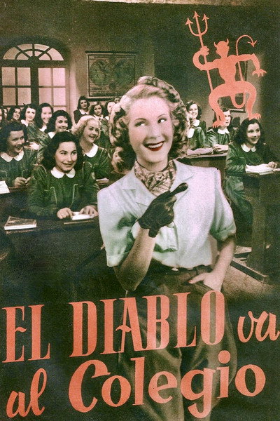 Póster de El diablo va al colegio