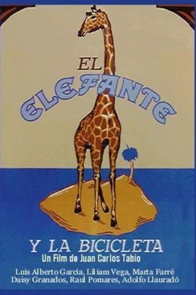 Póster de El elefante y la bicicleta