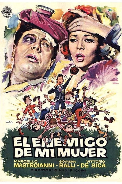 Póster de El enemigo de mi mujer