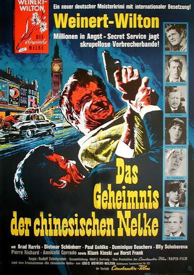Póster de El enigma del clavel chino