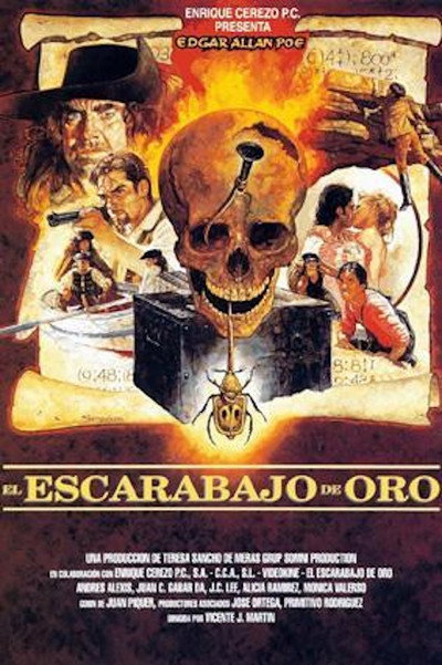 Póster de El escarabajo de oro