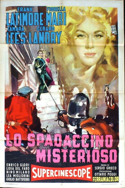 Póster de El espadachín misterioso