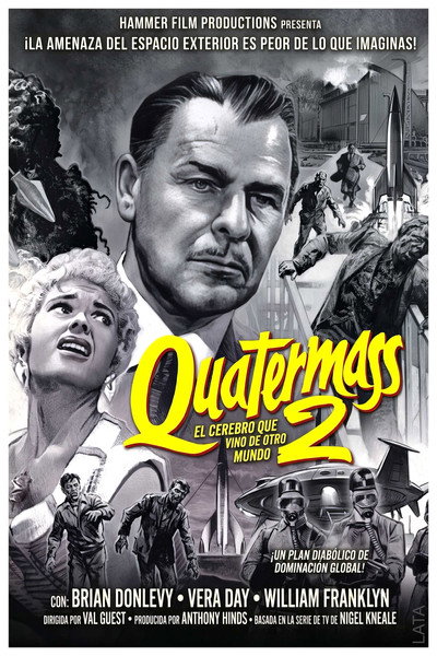 Póster de El experimento del doctor Quatermass II