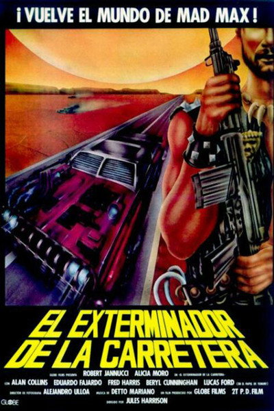 Póster de El exterminador de la carretera