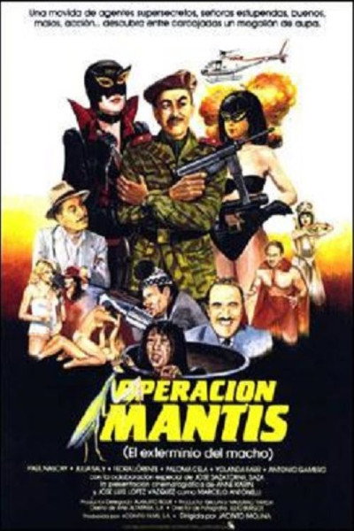 Póster de El exterminio del macho - Operación Mantis
