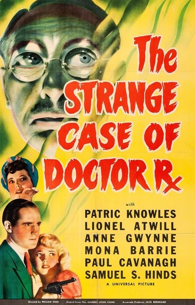 Póster de El extraño doctor Rx