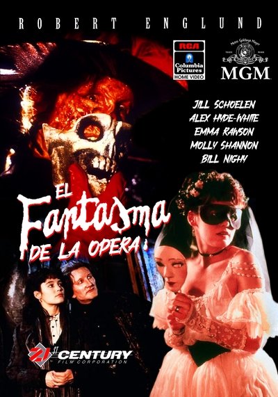 Póster de El fantasma de la ópera
