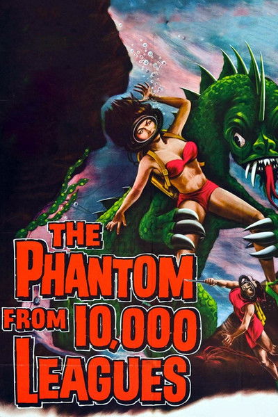 Póster de El fantasma de las 10.000 leguas