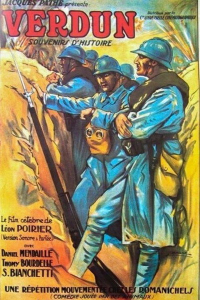 Póster de El fantasma del pasado o El infierno de Verdún